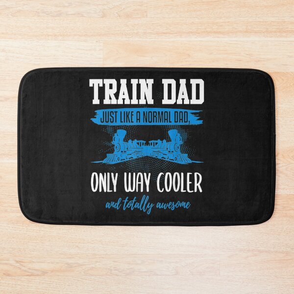 Item preview, Mens Model Train Dad Shirt Funny Father Model Railroad designed and sold by angelabeulah.