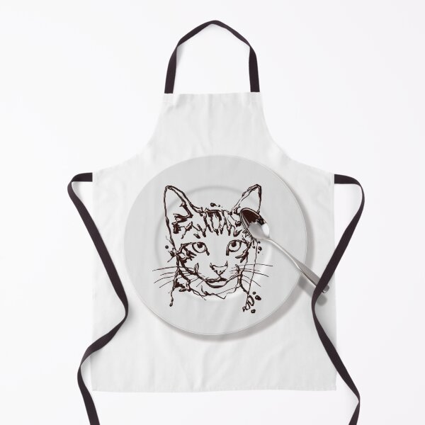 Item preview,  cat on the plate designed and sold by HandsomeCat.