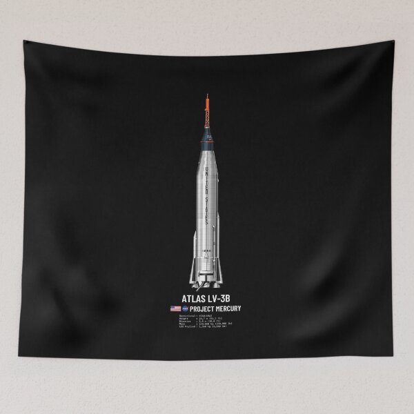 Item preview, NASA Atlas Mercury Launch Vehicle (LV-3B) designed and sold by circumbinary.