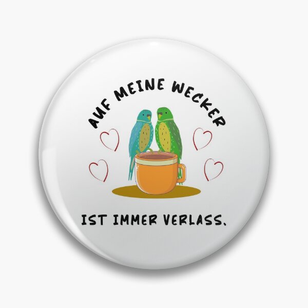 Item preview,  Budgies, coffee on the alarm clock is reliable. designed and sold by Bodino.