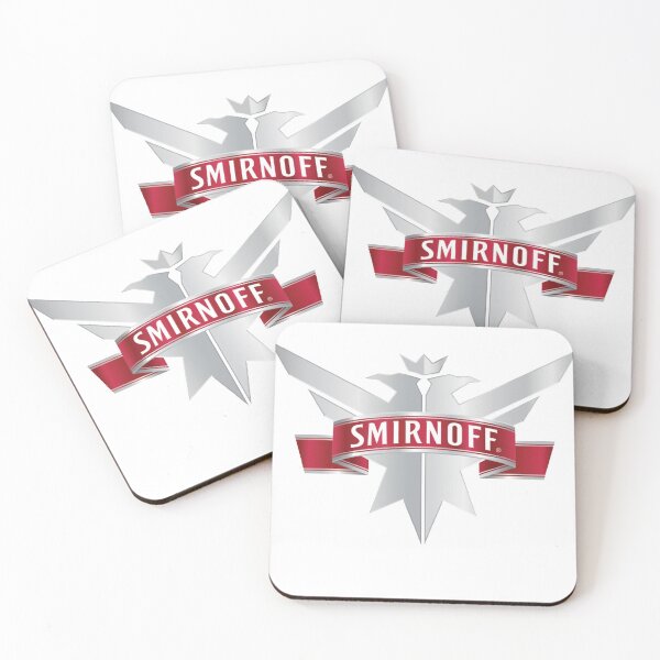 Item preview, Smirnoff Vodka Original logo T-Shirt Sticker Mask Pillow Best Seller designed and sold by J Electro AI Art.