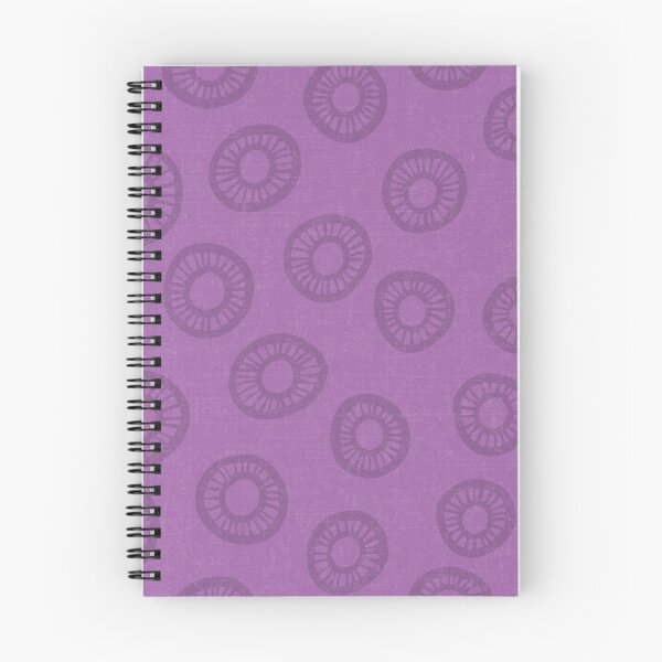 Item preview, DP262-10 Retro rings pattern in purple designed and sold by DuckyRubin.