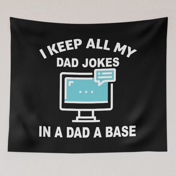 Item preview, Mens I Keep All My Dad Jokes In A Dad A Base Dad Jokes designed and sold by ZimbomDesigner.