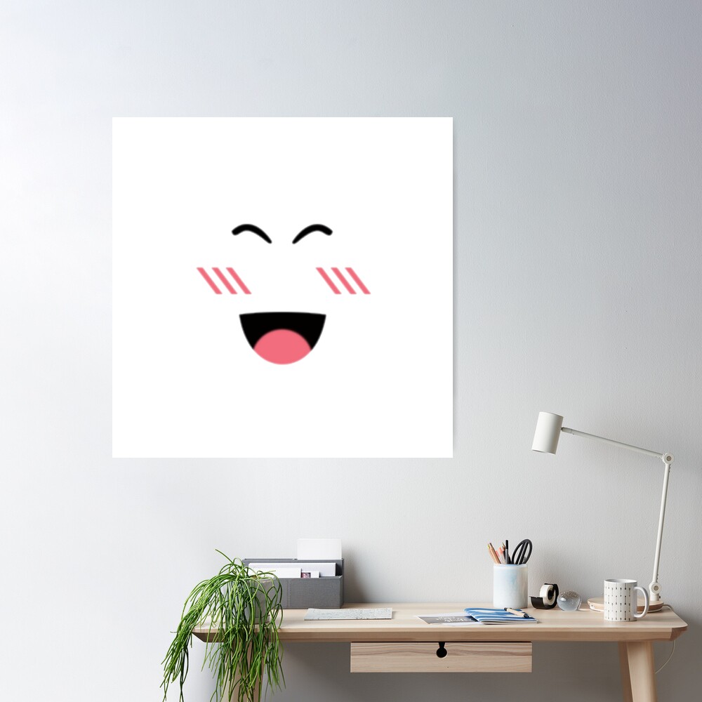 Super Happy Face Roblox Sticker - Super Happy Face Roblox