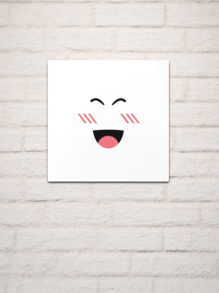 To live is to suffer (Roblox face emoji) Art Board Print for Sale by  omibenj