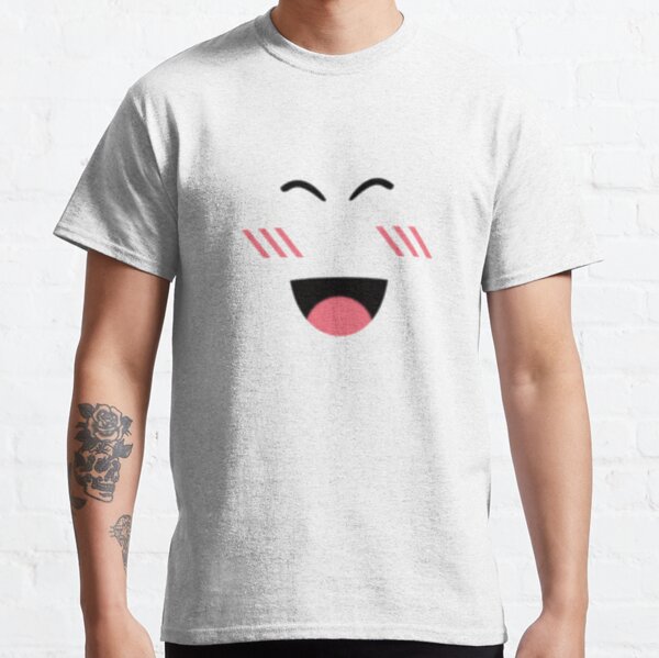 Super Happy Face T Shirts Redbubble - aesthetic roblox gfx super super happy face