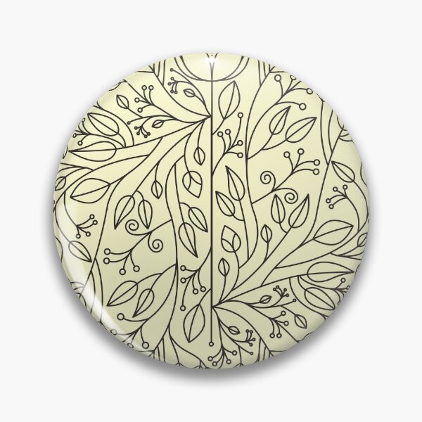 Item preview, Black Floral Pattern designed and sold by Mindset x Lifestyle.