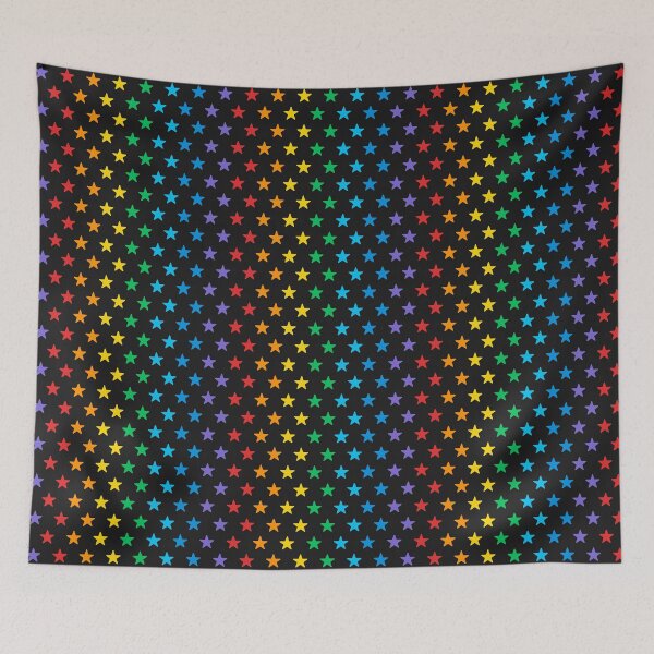 Item preview, “Rainbow Stars” designed and sold by FarmersCottage.