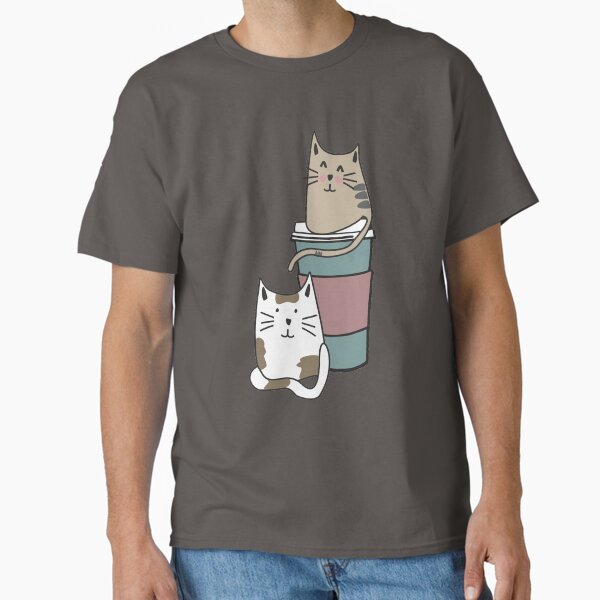Item preview, Cats and cup designed and sold by Mintycanopy.