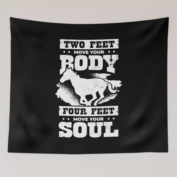 Item preview, Two Feet Move Your Body Four Feet Move Your Soul designed and sold by Marcid95.