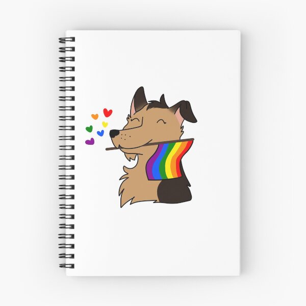 Item preview, Gay flag German Shepherd  designed and sold by JanelleChung.