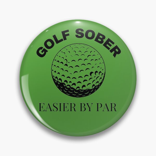 Item preview, Funny Golf Sober Easier By Par Golfing Quote designed and sold by lovemyrecovery.