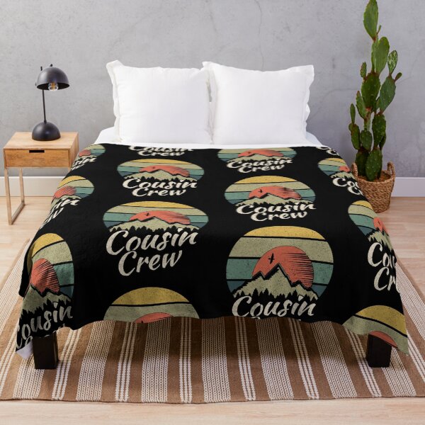 Item preview, Cousin Crew, Vintage Mountain Sunset Camping designed and sold by SaliDesigner.