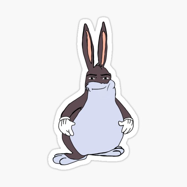 Roblox Face Stickers Redbubble - big chungus decal roblox id