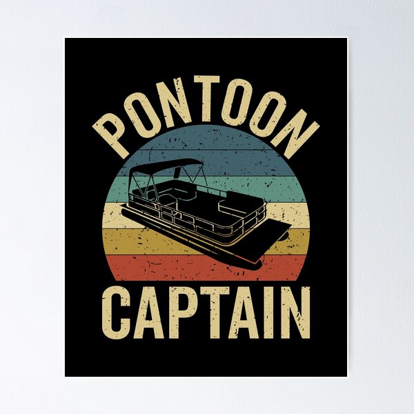 Pontoon Boat Wall Art for Sale