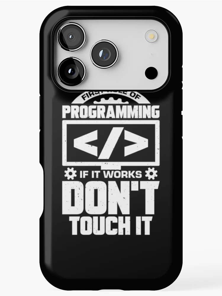 Thumbnail 1 of 4, iPhone Case, Funny Programming Coding Programmer Coder Gift designed and sold by Marcid95.