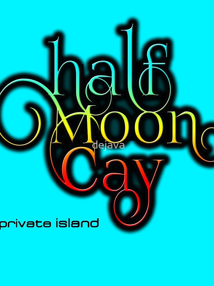 Thumbnail 3 of 3, Scarf, Half Moon Cay designed and sold by dejava.