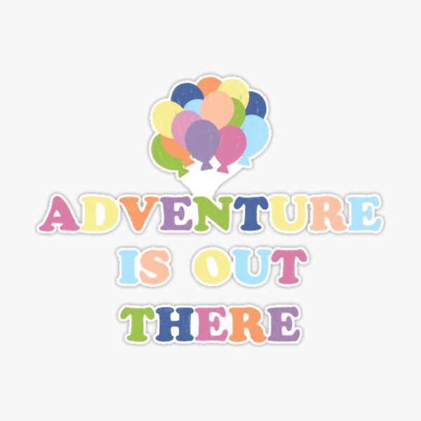 Adventure Inspired Custom Adventure is Out There Sticker Display Sticker  Art Travel Sticker Holder Travel Sticker Display 