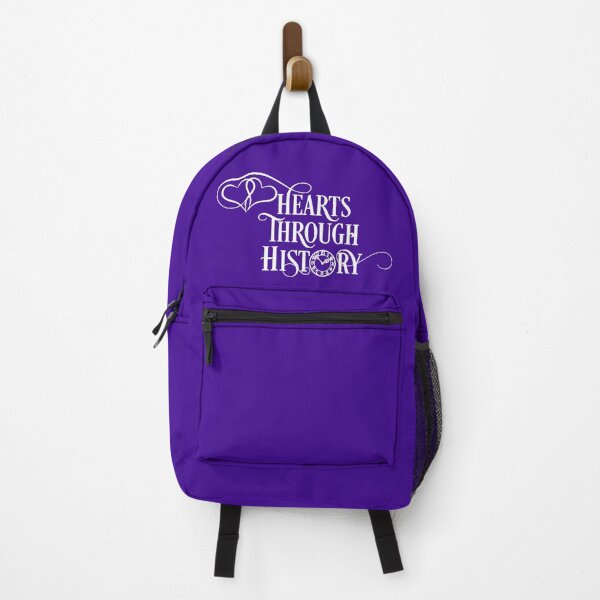 Item preview, Violet/White - Hearts Through History (for dark backgrounds) designed and sold by hhrw.
