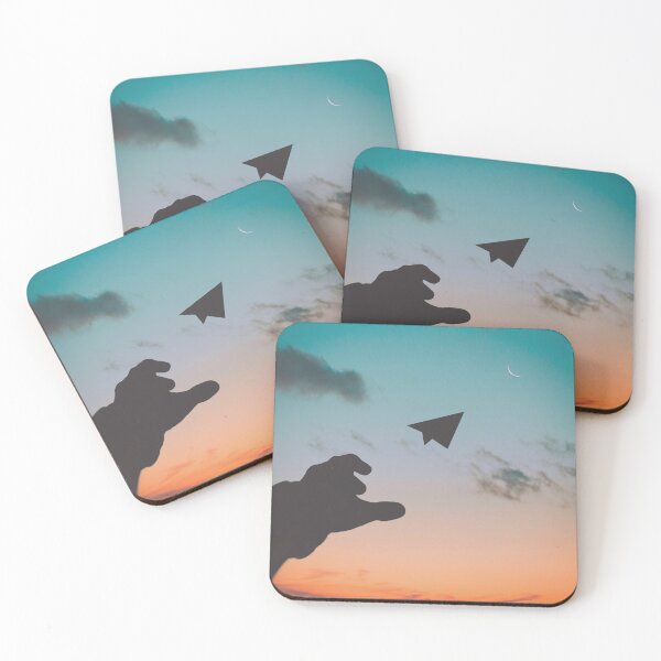Item preview, Paper Airplane Into the Sunset designed and sold by SquishStitches.