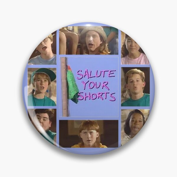 Item preview, Salute your Shorts 90s Throwback squares Tribute designed and sold by 90snerd.