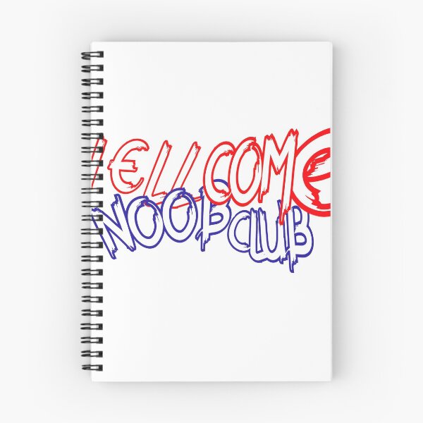 Item preview, welcome noob club designed and sold by wonderfloral.
