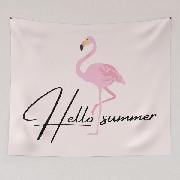 Item preview, Hello Summer (Flamingo) designed and sold by Nesro34.