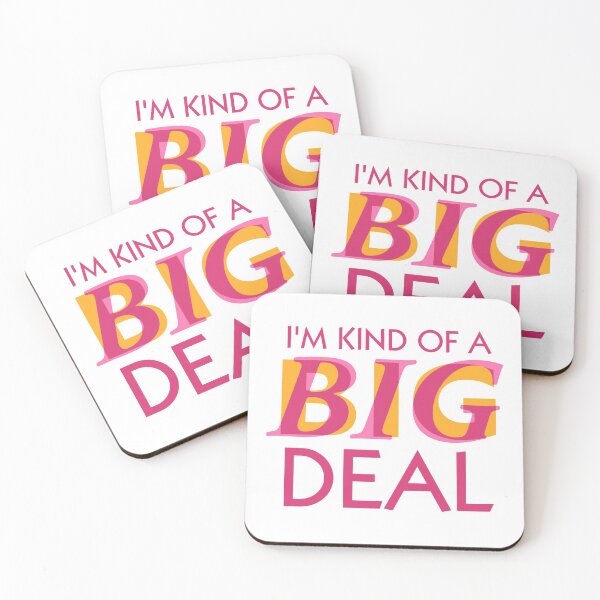 Item preview, Kind of A Big Deal - pink and orange designed and sold by JRP Design.