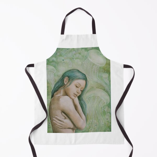 Mermaid And Jellyfish Schürzen | Redbubble