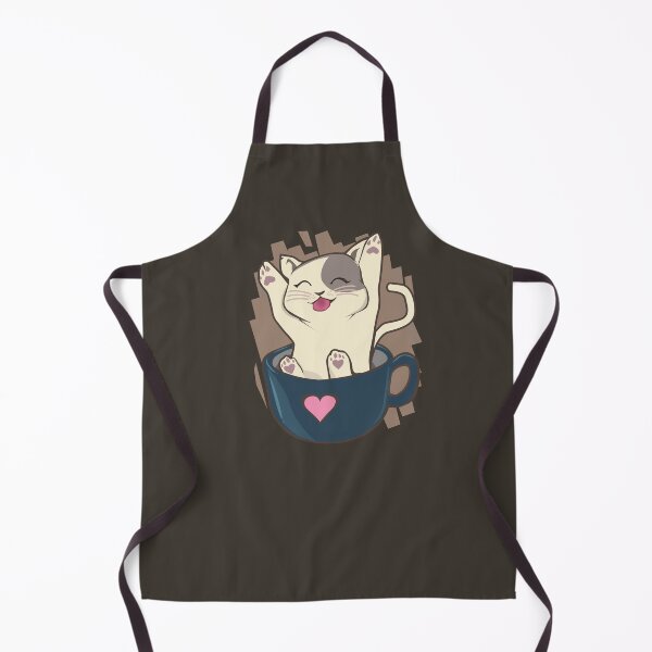 Item preview, Happy Cat and a Coffee Cup  designed and sold by mLoyal.