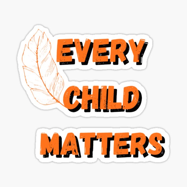 Every child matters Canada orange shirt day Poster for Sale by  portrait4you