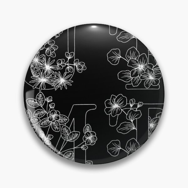 Item preview, UTMT Floral Black designed and sold by Tennessee Mock  Trial Organization.