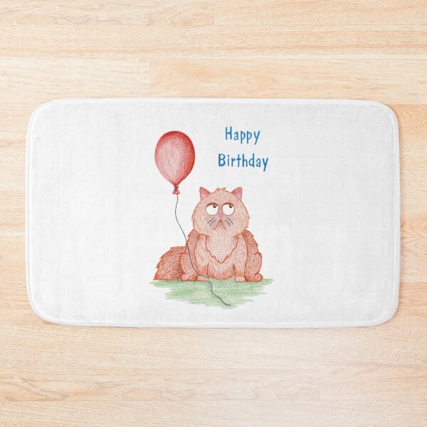 Item preview, Birthday Cat designed and sold by Zimart.