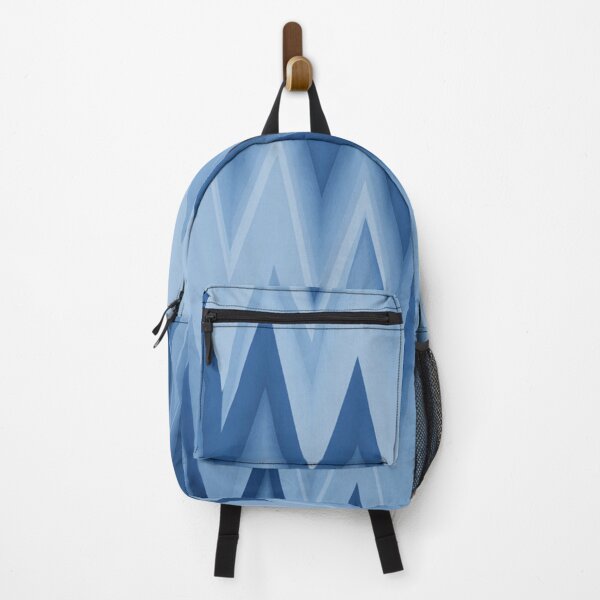 Item preview, Abstract zig zag pattern blue lines - Graphic design designed and sold by Gugurat.