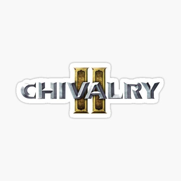 Vista previa del artículo con la obra «Chivalry 2 game logo», diseñado y vendido por MarvinHsk.