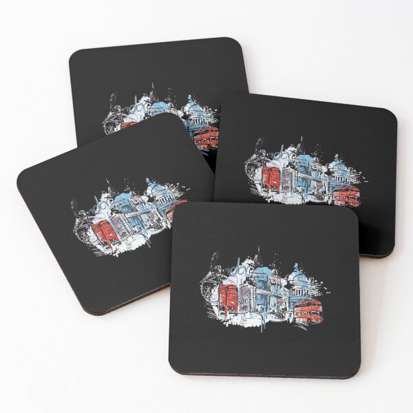 Item preview, Beautiful London England Colorful Artistic London designed and sold by zubakbrita.