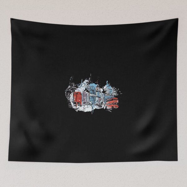 Item preview, Beautiful London England Colorful Artistic London designed and sold by zubakbrita.
