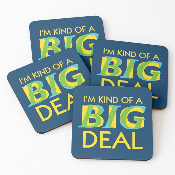 Item preview, Kind of A Big Deal - blue and green designed and sold by JRP Design.