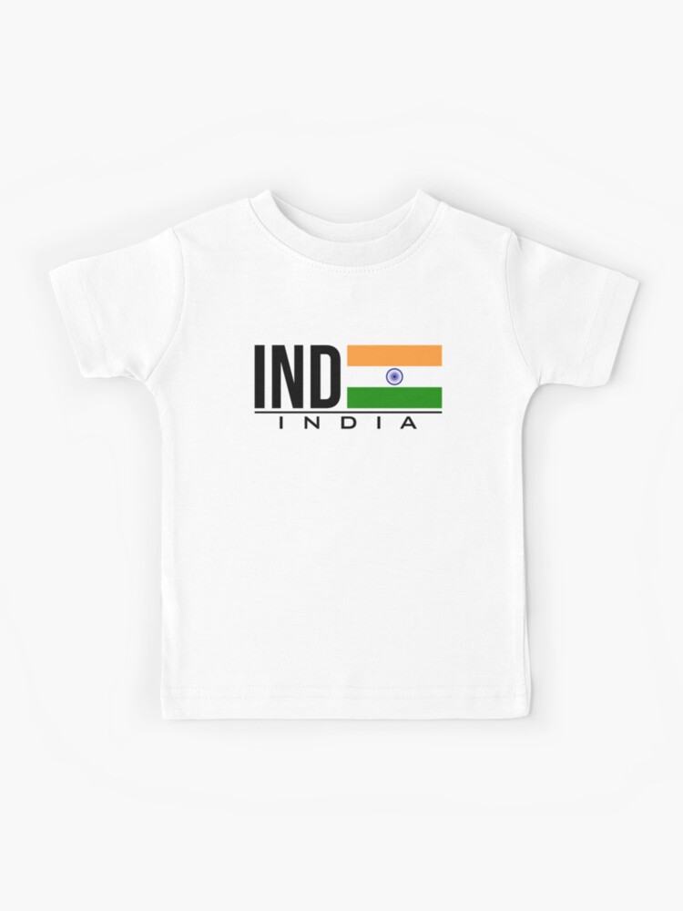 Indian national store flag t shirt