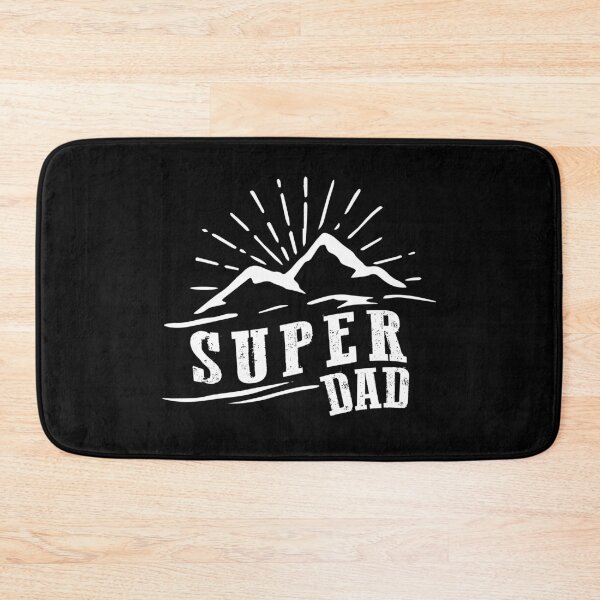 Item preview, Fathers Day Super Dad Vintage Summer Mountains designed and sold by ZimbomDesigner.