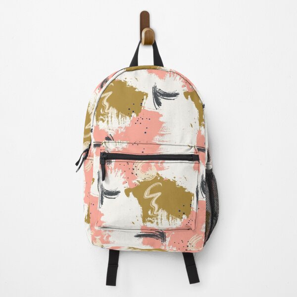 Item preview, Abstract minimal interior decor khaki pink designed and sold by Milatoo.