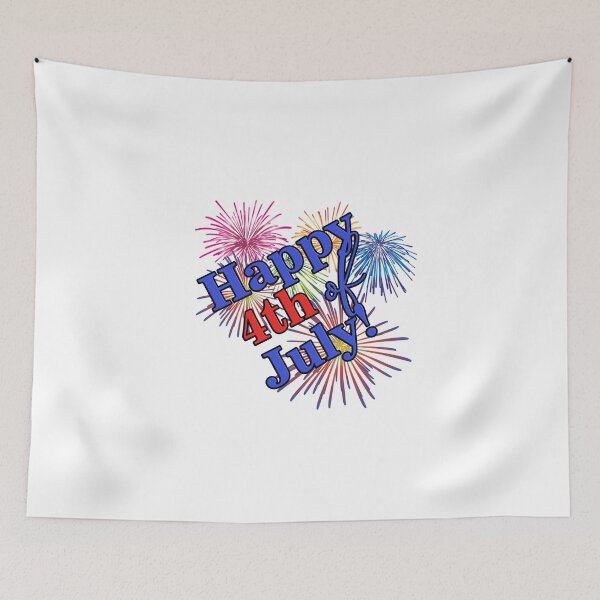 Item preview, Happy 4th of July! Fireworks Graphic Design designed and sold by adriana-holmes.