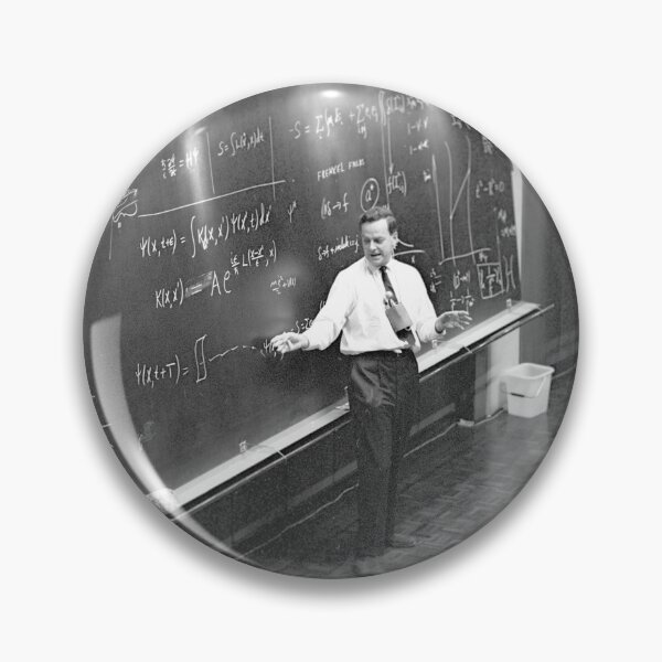 Item preview, Richard Feynman at the Chalkboard designed and sold by matg360.