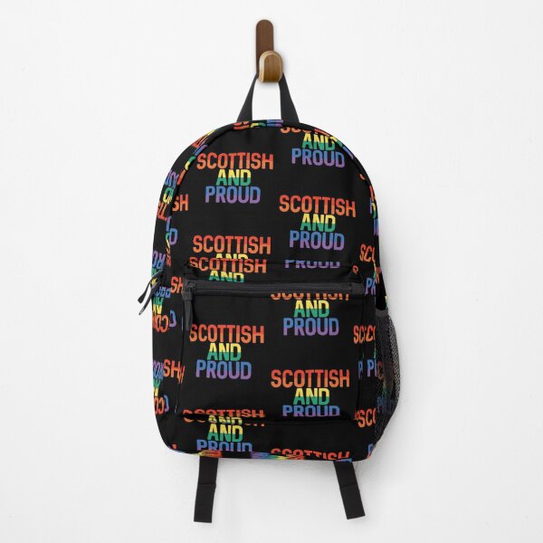 Item preview, Scottish and Proud, Pride Flag Slogan Design designed and sold by MacPean.