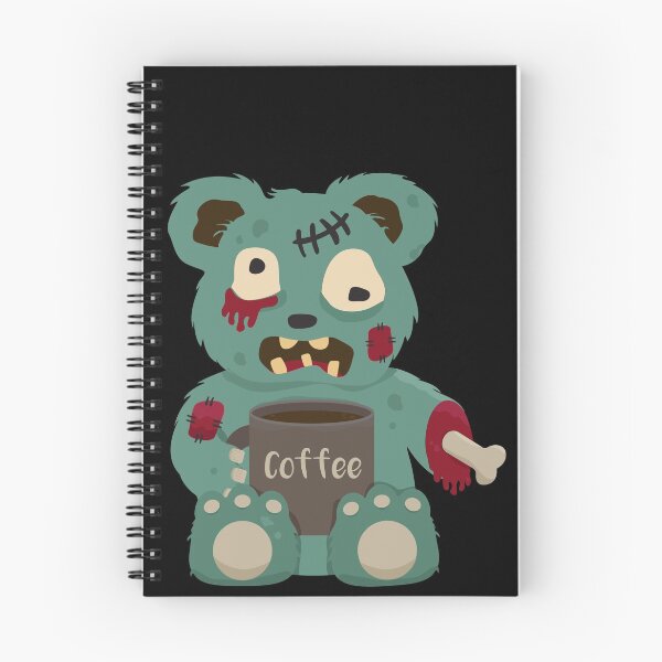 Item preview, zombie coffee bear designed and sold by Nareerat88.