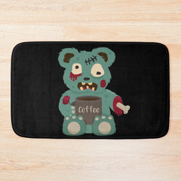 Item preview, zombie coffee bear designed and sold by Nareerat88.