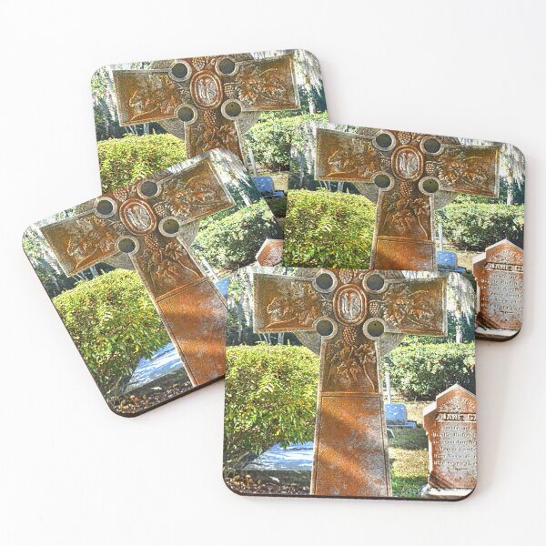 Item preview, A Celtic Cross At Christ Church St. Simons Georgia designed and sold by LisaWootenPhoto.