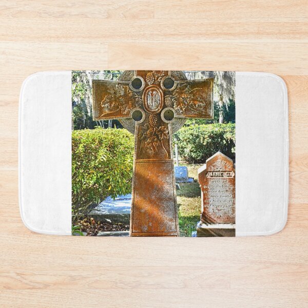 Item preview, A Celtic Cross At Christ Church St. Simons Georgia designed and sold by LisaWootenPhoto.