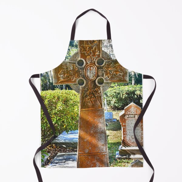 Item preview, A Celtic Cross At Christ Church St. Simons Georgia designed and sold by LisaWootenPhoto.