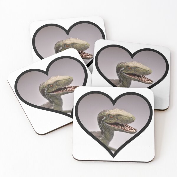 Item preview, Velociraptor Heart designed and sold by BuzzySpaceBee.